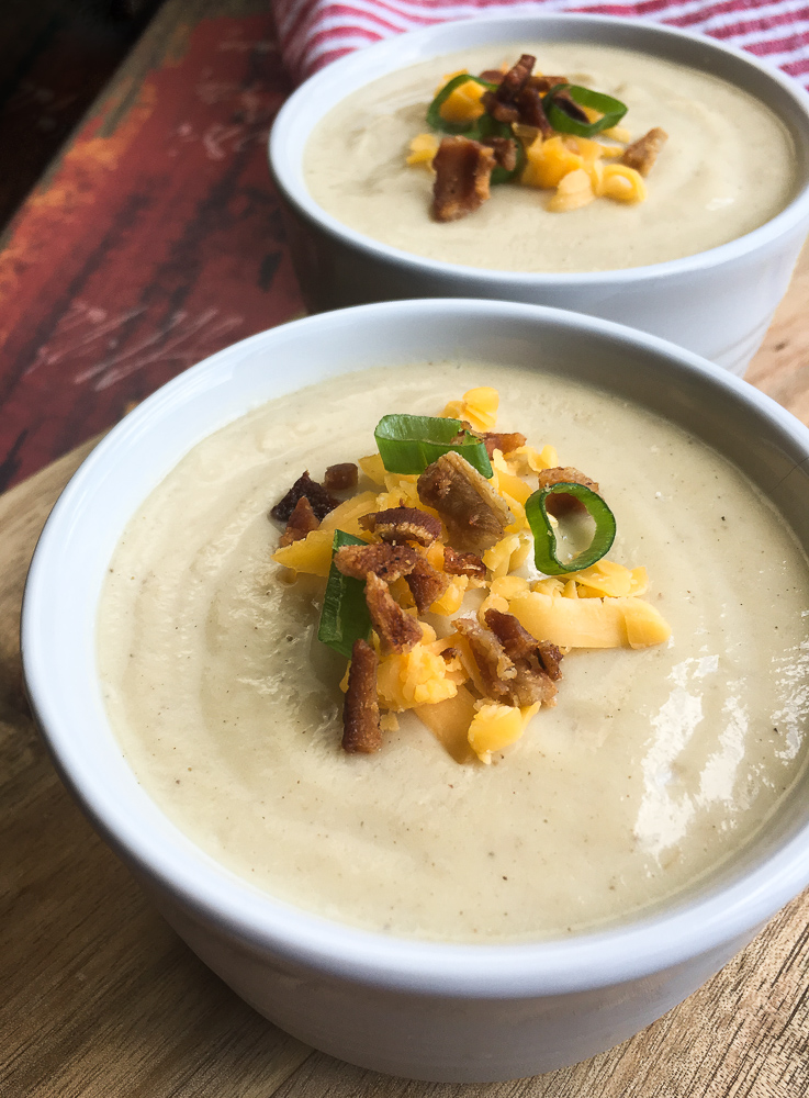 cauliflower and leek soup recipe