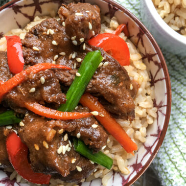 Mongolian Beef recipe