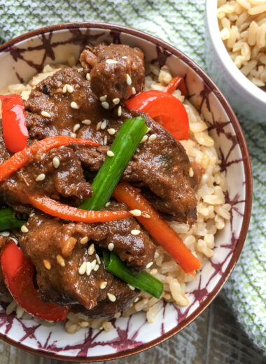 Mongolian Beef recipe