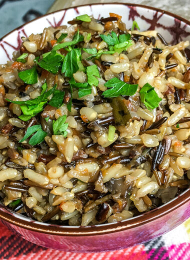 wild rice pilaf